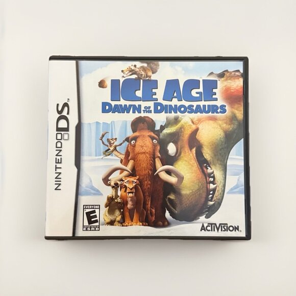 Nintendo DS Ice Age Dawn Of The Dinosaurs - Tested Working CIB Complete In Box - Picture 1 of 13